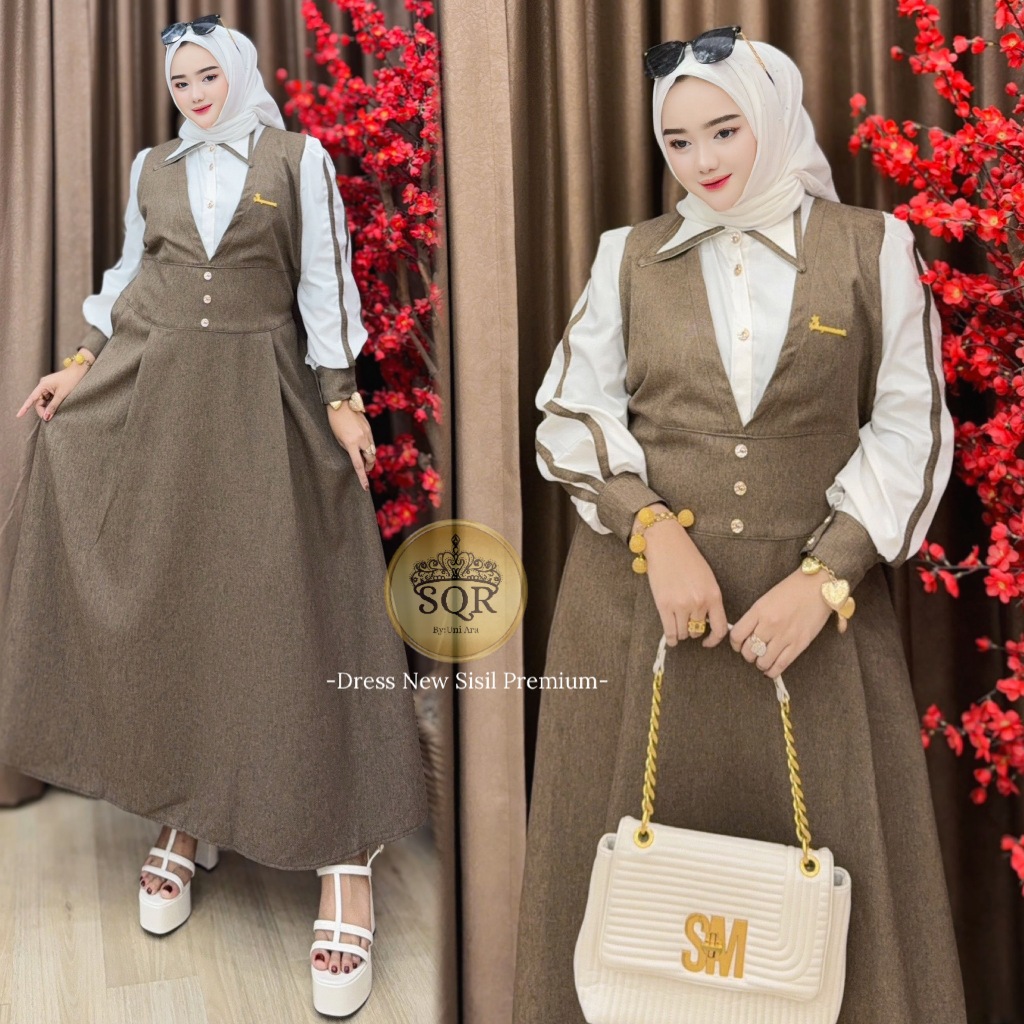 Gamis Sisil | Gamis Sisil Uni Ara | Gamis Uni Ara | Dress Sisil | Dress Sisil Uni Ara | Gamis Sisil