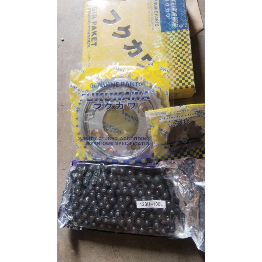 GEAR PAKET FUKUKAWA GEAR SET FUKUKAWA HONDA BLADE X NEW 106