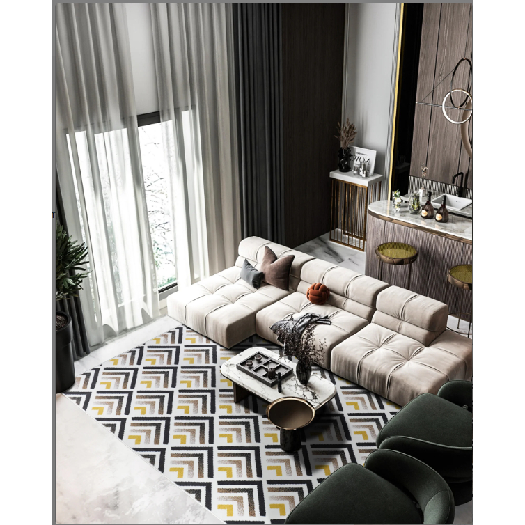Karpet Permadani Lantai Moderno Luxe