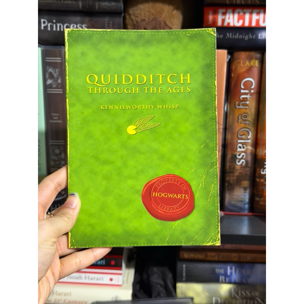(ORIGINAL + ENGLISH + FIRST EDITION) Buku Fantasy Harry Potter: Quidditch Through the Ages by J. K. 