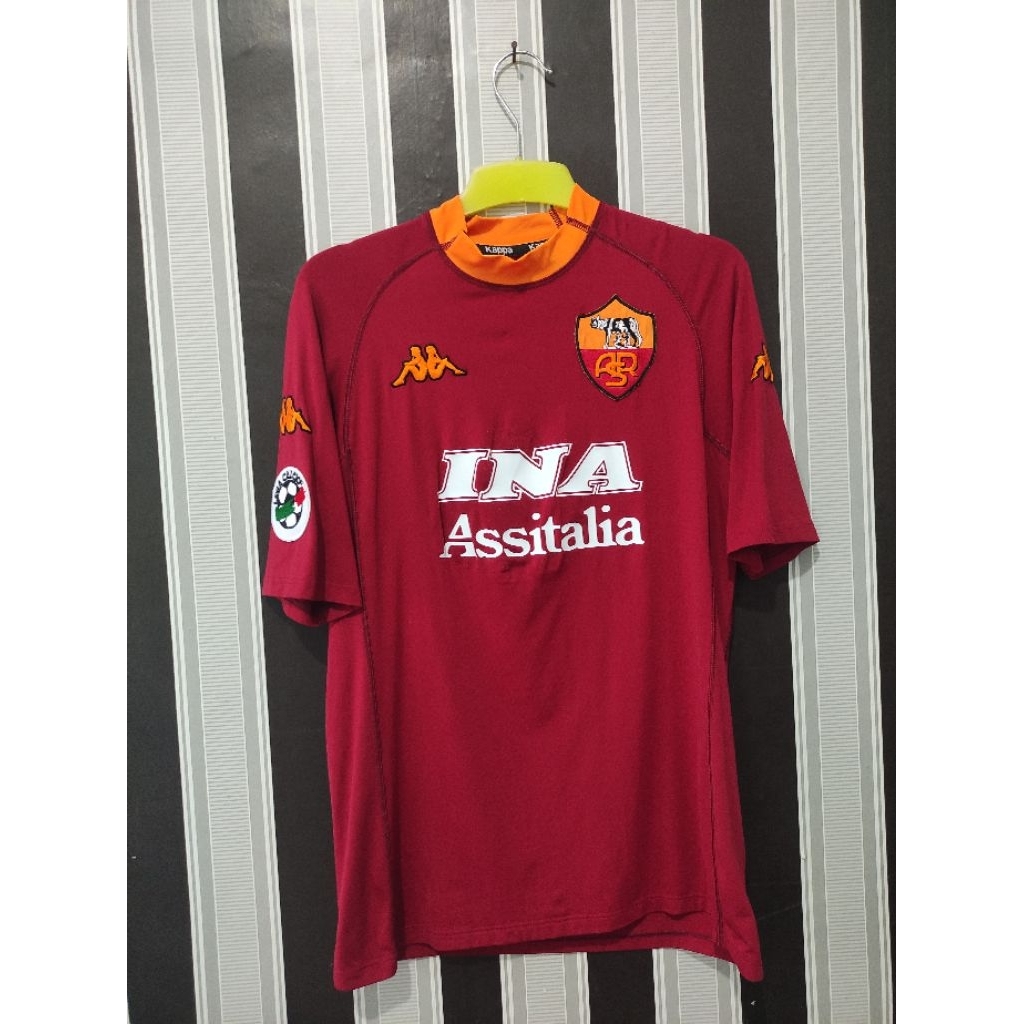 Jersey home as roma 2000