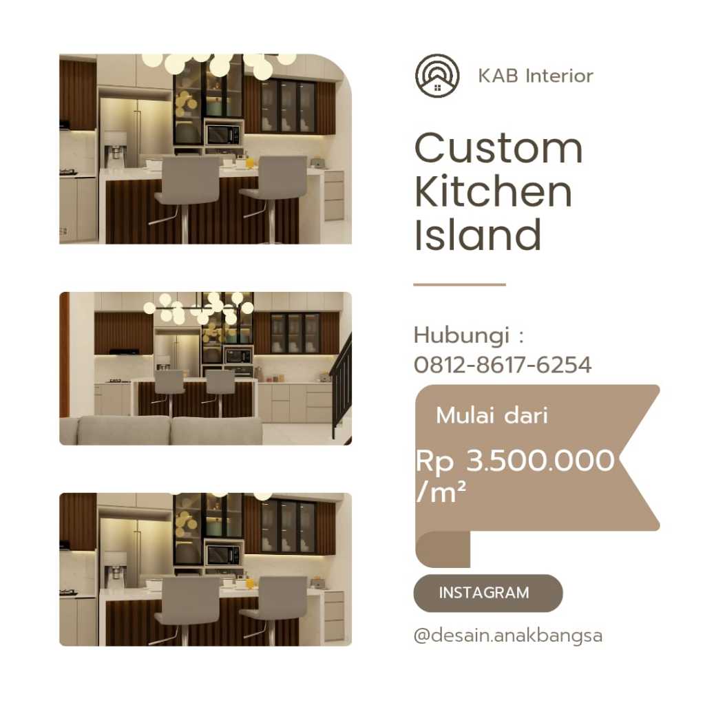 CUSTOM KITCHEN ISLAND MINIMALIST