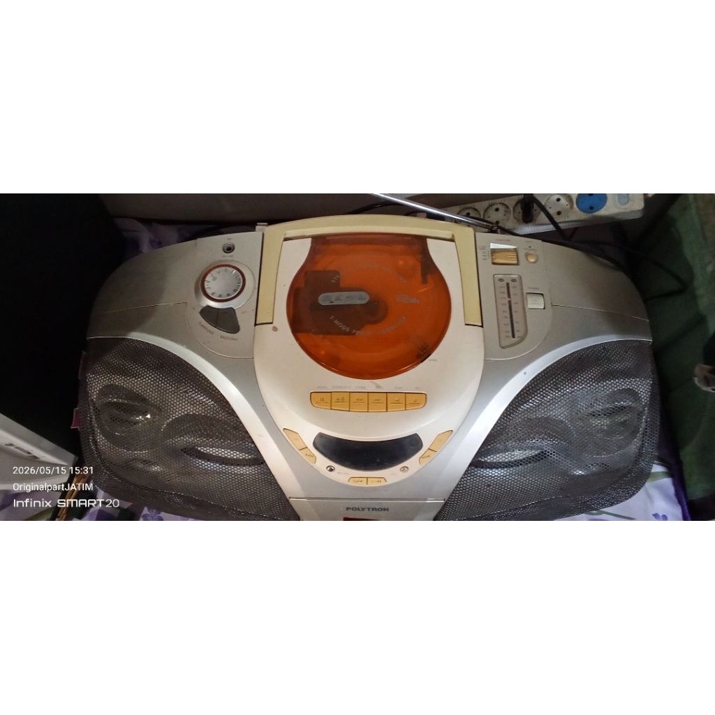 TAPE COMPO JUMBO POLYTRON BOXER GRAND DIVIDI ( MODIF BLUETOOTH )