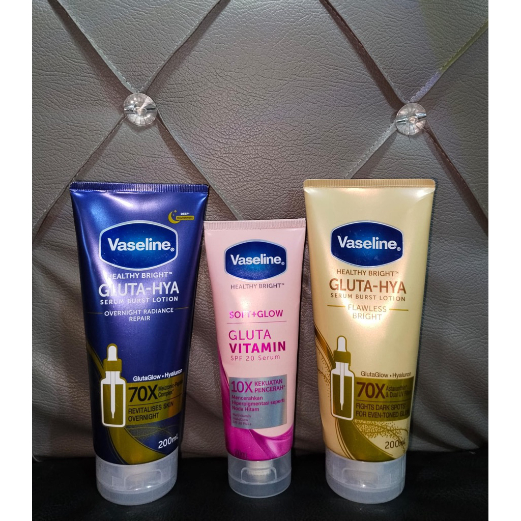 [NEW PRODUK] VASELINE GLUTA-HYA - 100K 3PCS