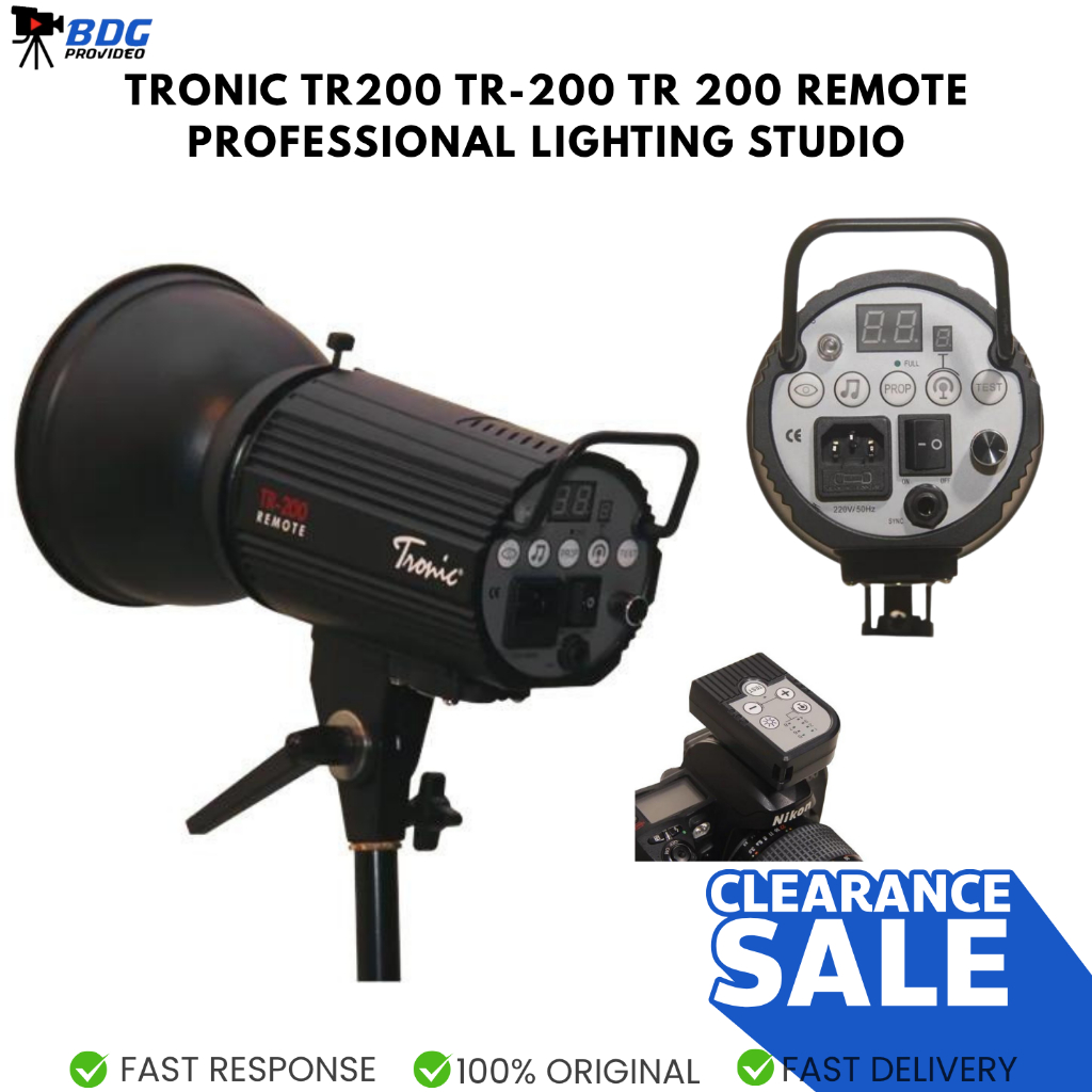 Tronic tr200 tr-200 tr 200 remote professional lighting studio