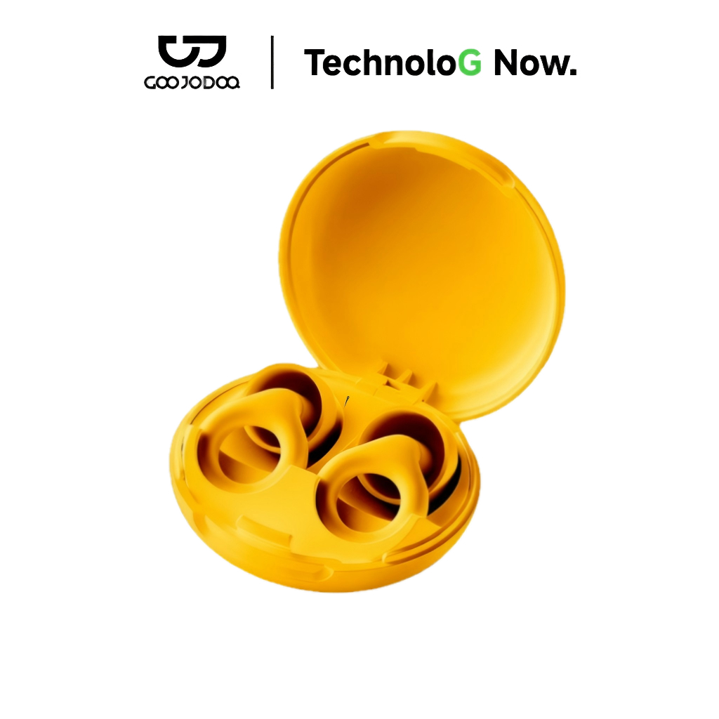 [GOOJODOQ × nailoong] 24dB Noise Cancelling Earplugs Ultra 4 Sizes Silicone Earplugs Noise Reduction