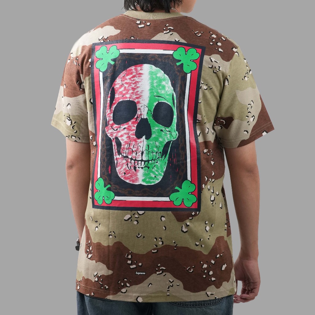 Supreme Mike Kelley Banner Camo Tee