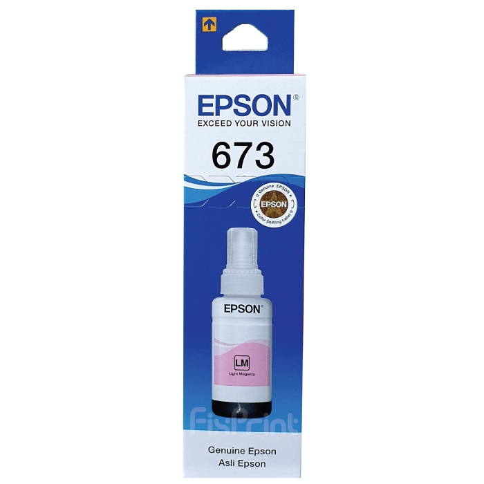 FixPrint Tinta Epson Original 673 t6736 Light Magenta 70ml