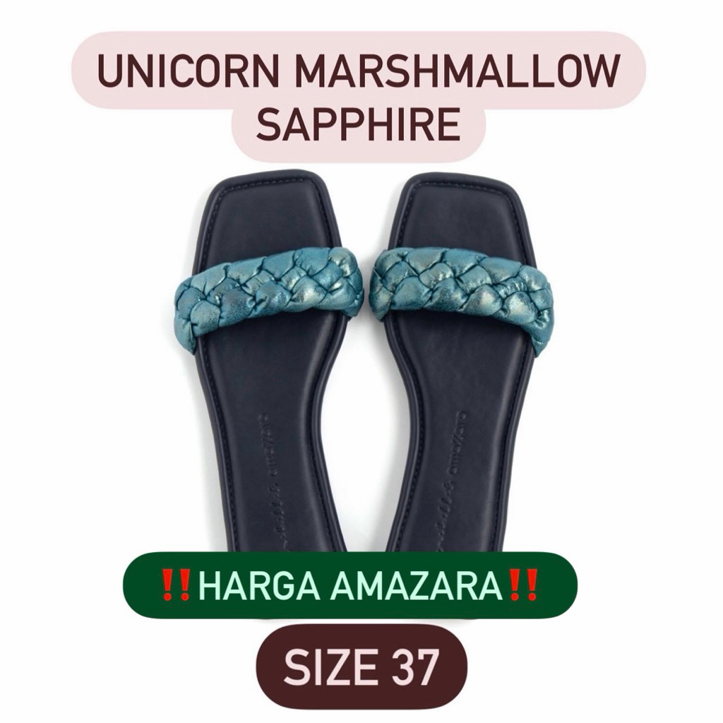 Amazara x Mmehuillet - MARSHMALLOW UNICORN SAPPHIRE size 37
