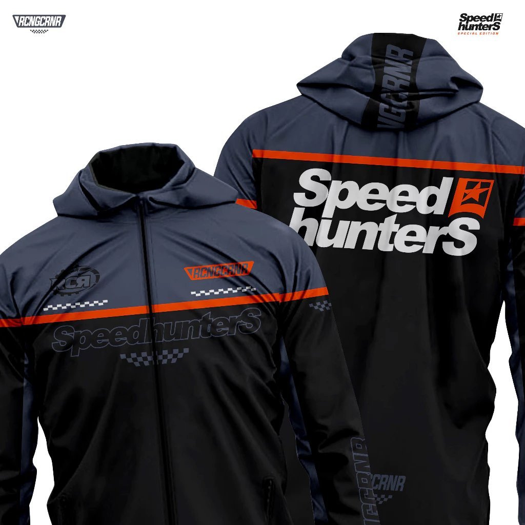 Jaket SpeedHunter V.1 Untuk Riding Touring Sunmori Full Printing | Racing Corner | Bahan Lotto