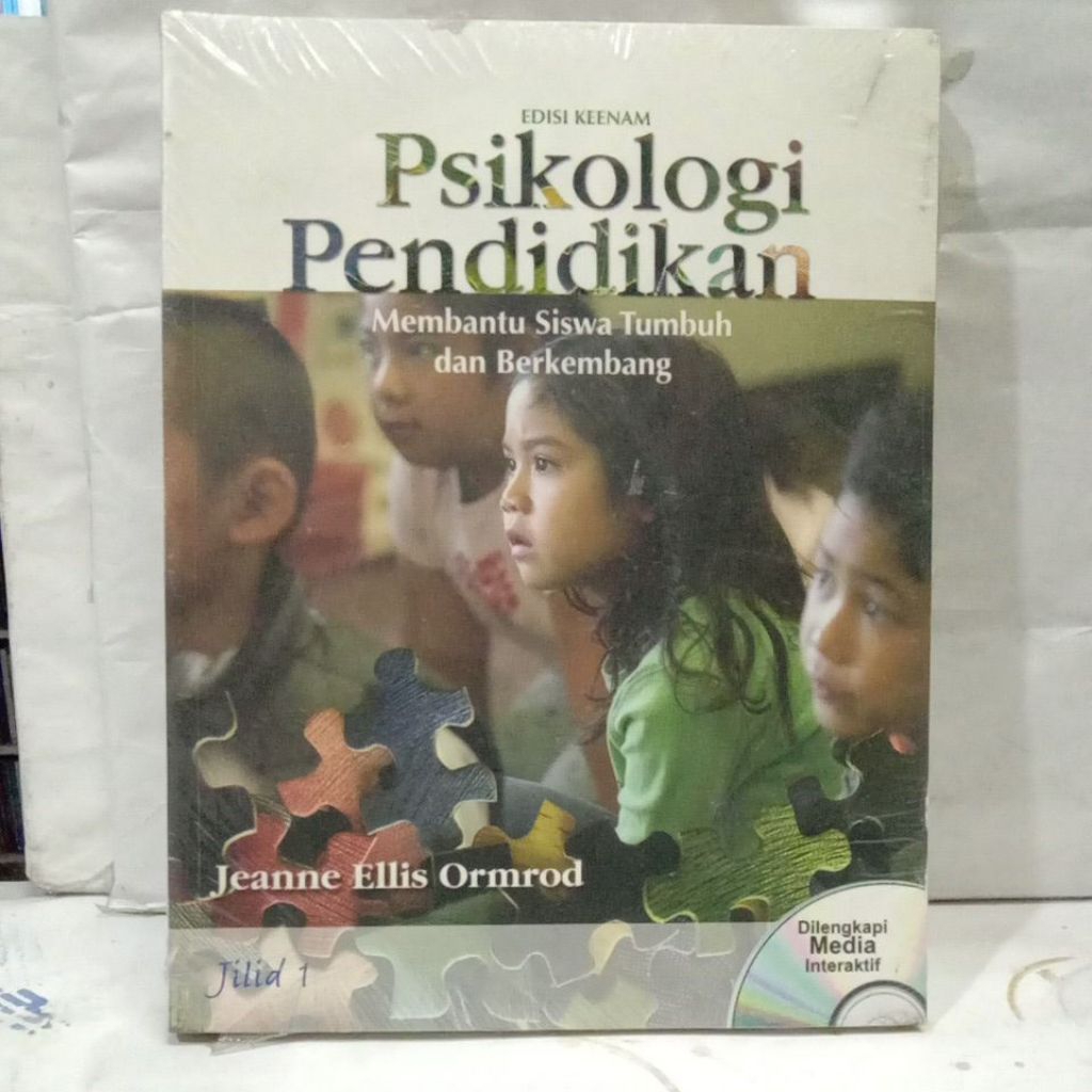 Buku Psikologi Pendidikan Jilid 1 Edisi Keenam, Jeanne Ellis Ormrod (Original)