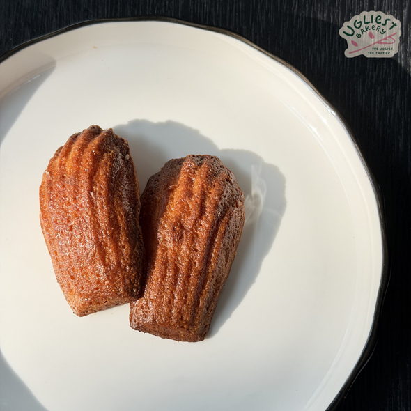 Buttertteok Dessert Korea by Ugliestbakery 4pcs/Box | Butter Rice Cake Viral Korea | Original Butter