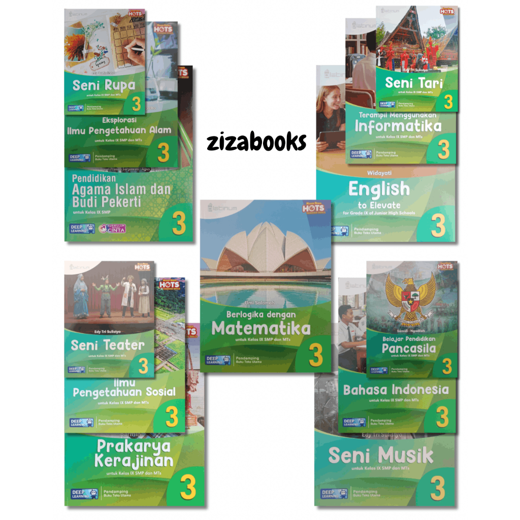 Buku Kurikulum Merdeka Kelas 9 SMP Platinum Tiga Serangkai