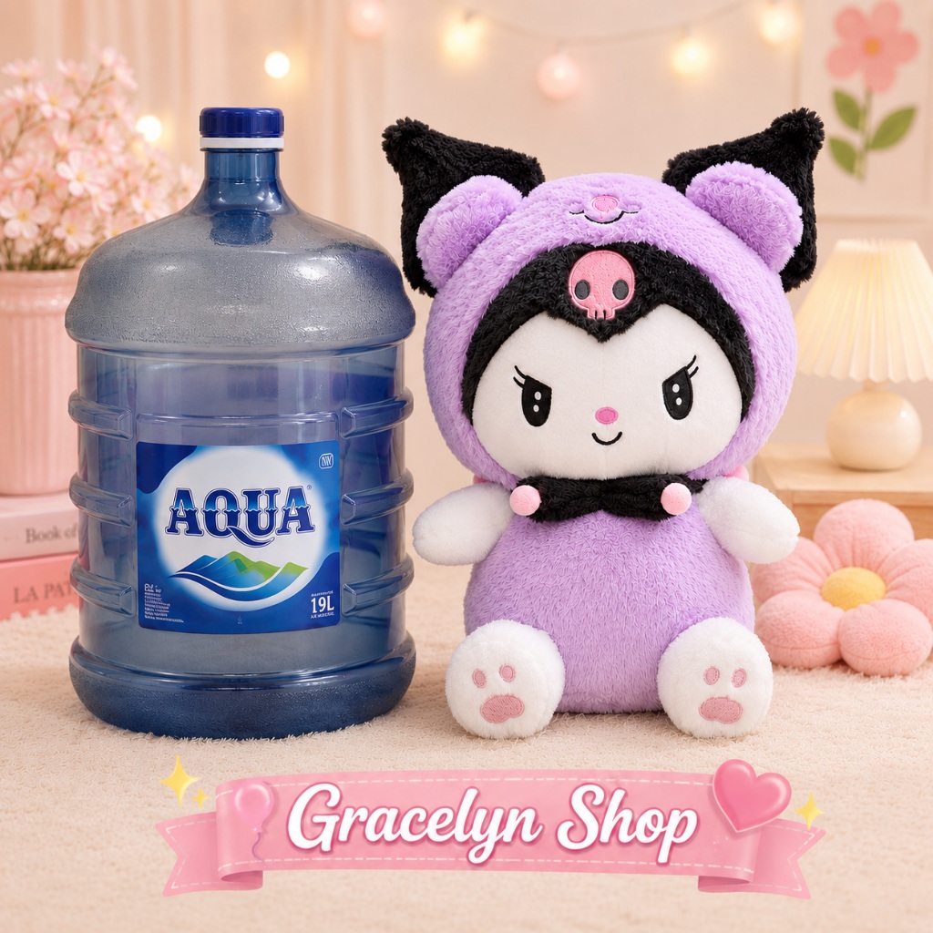 Boneka Kuromi Plush Import Jumbo
