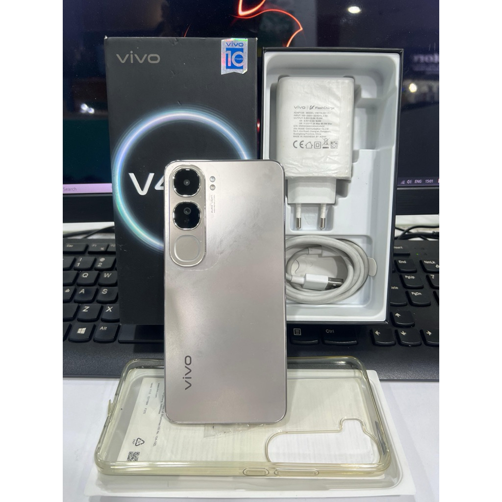 Vivo V40 Lite Ram 8+8/256gb fullset mulus