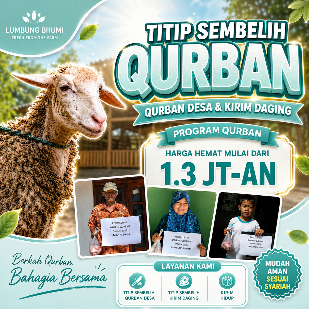 Qurban Kurban QURBAN DESA Domba Kambing - Lumbung Bhumi
