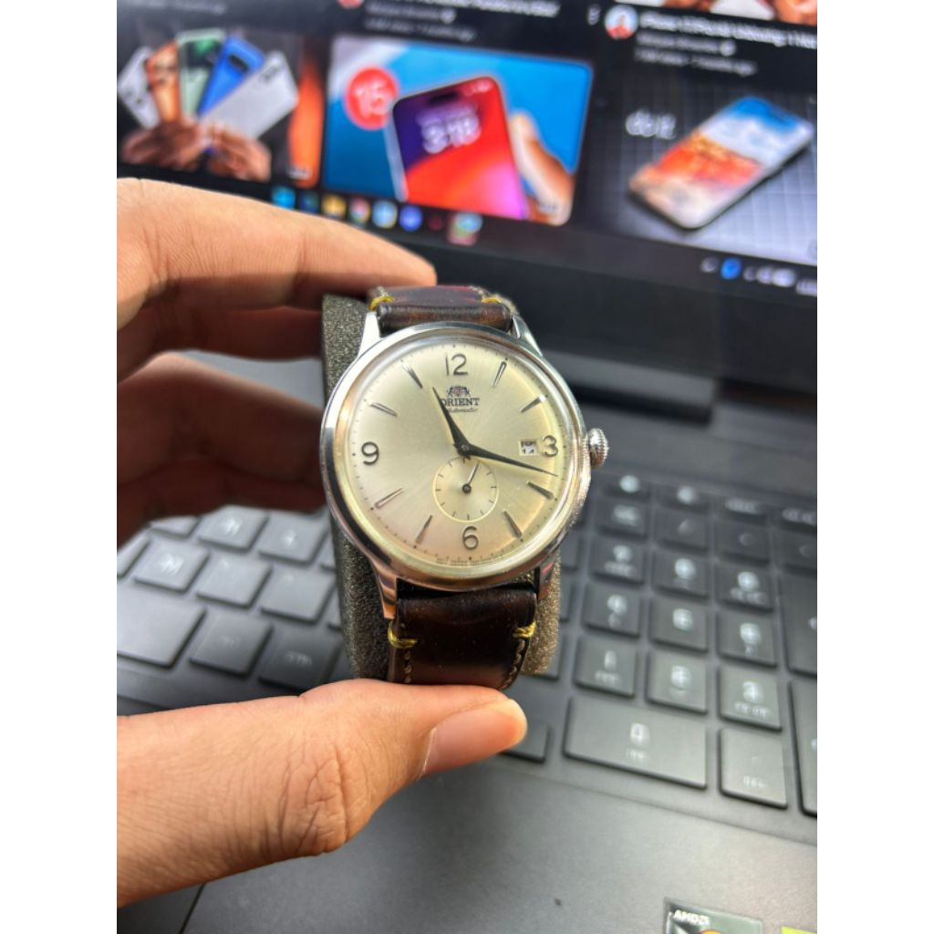 Orient Bambino Small Seconds Champagne Dial