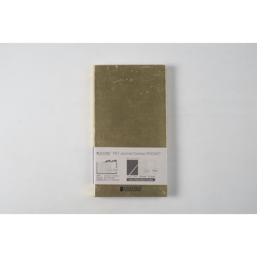 Notebook Oxford PET Journal Pocket 80s