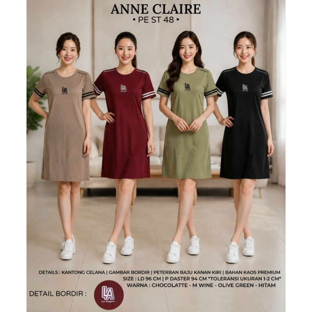 Setelan Anne Claire - PE ST 48 Daster  - Setelan Daster - Anne Claire Daster