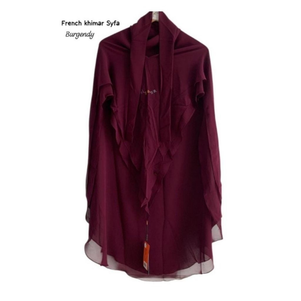 FK Syifa burgundy