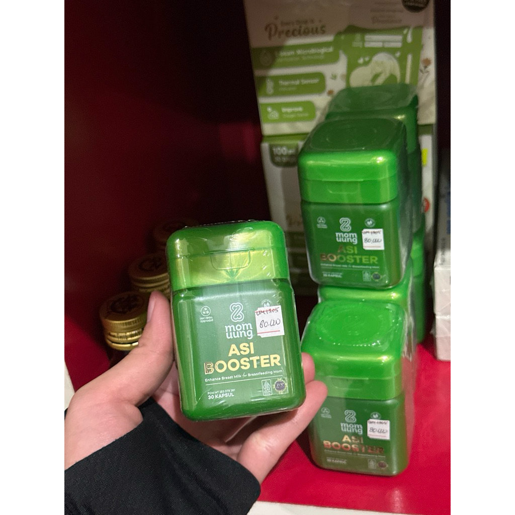 MOM UUNG ASI BOOSTER 30 KAPSUL Suplemen Vitamin Penambah asi