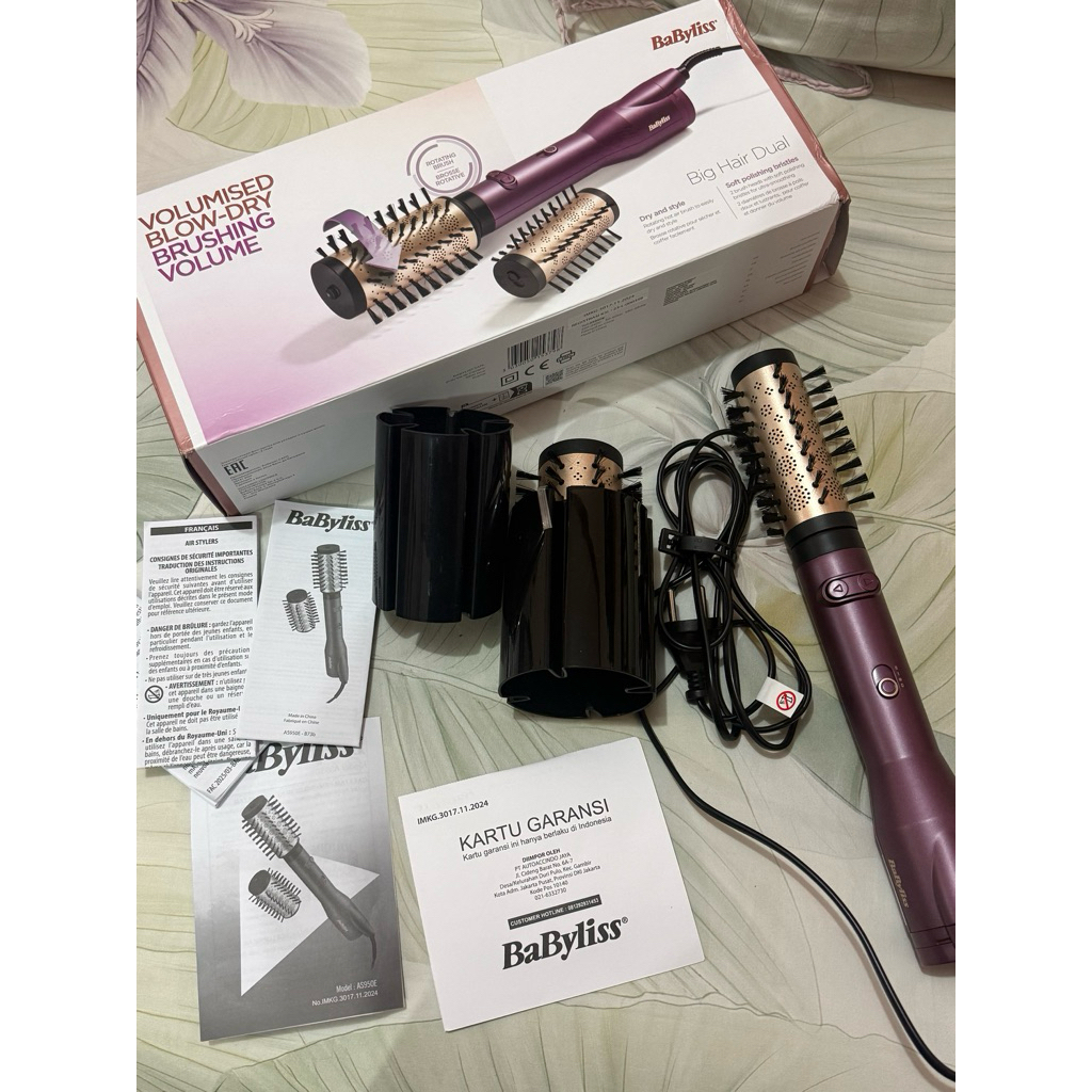 New babyliss blow dry otomatis (detail caption/chat)