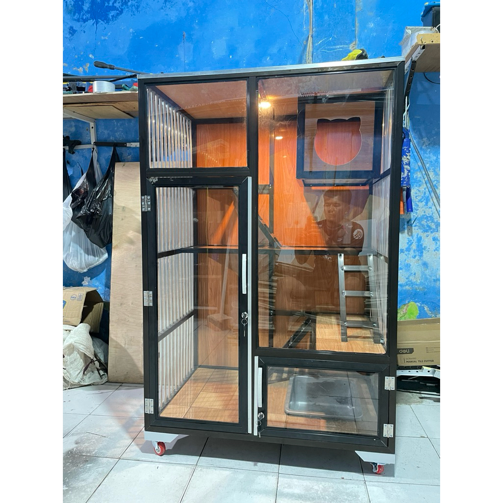 CAT HAOUSE // RUMAH KUCING // KAMAR KUCING // KANDANG KUCING