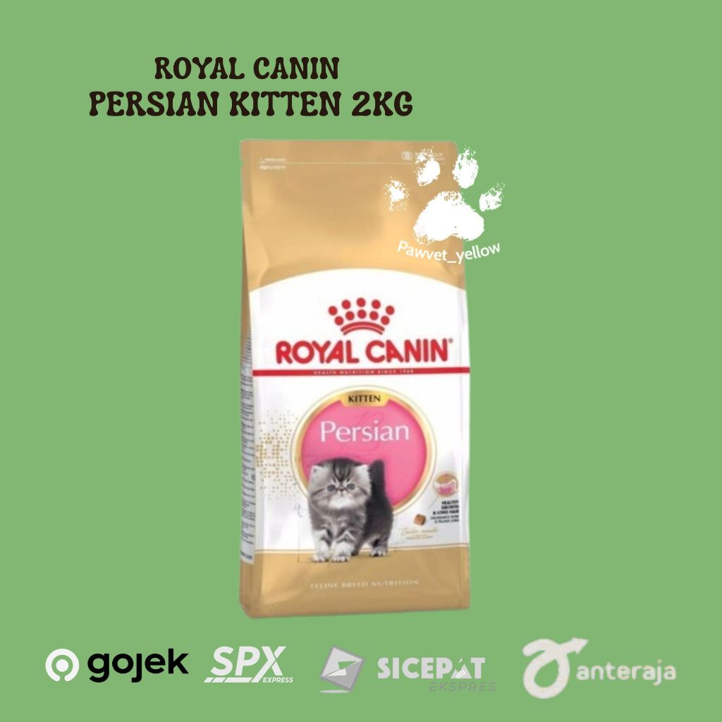 Royal Canin Persian Kitten 2KG murah Nutrition MAKANAN KERING UNTUK ANAK KUCING PERSIA PERSIAN