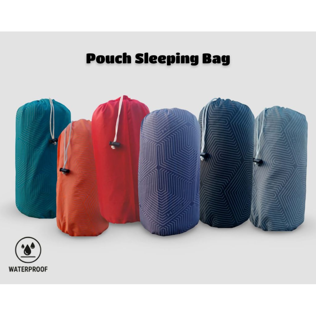 Sarung Sleeping Bag waterproof / Stuff sack Kantong Tidur Sleeping bag