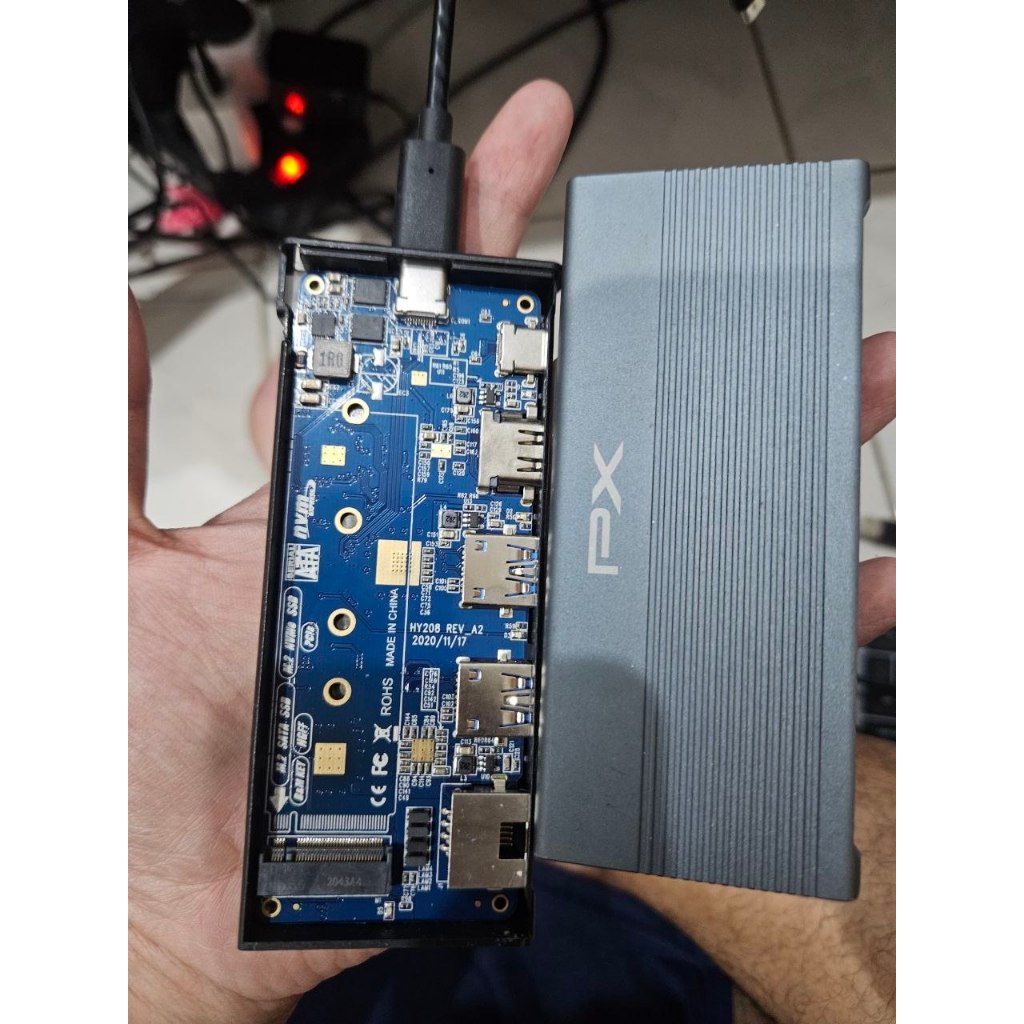 [ PRELOVED ] USB Hub Type C PX + NVME Closure