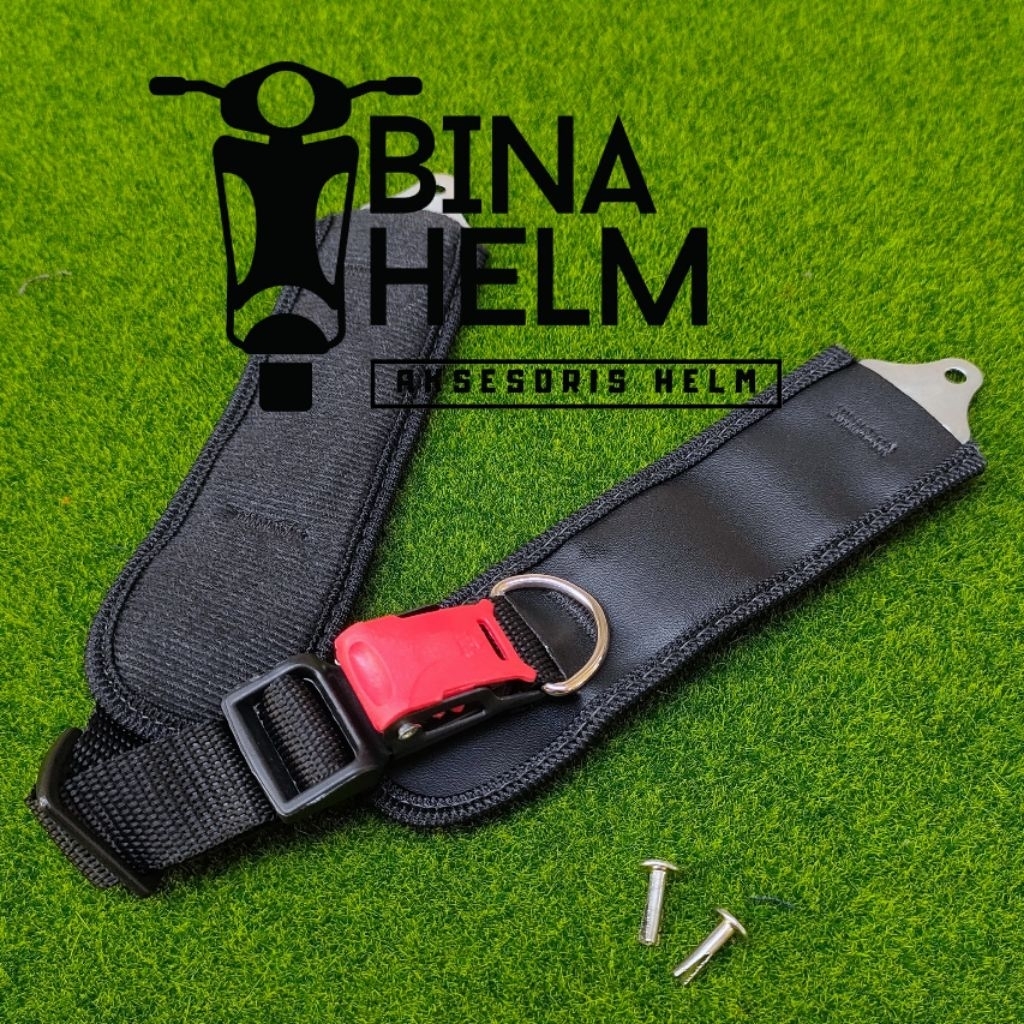 Gesper Tali Helm Bogo / Tali Gesper Model Buaya