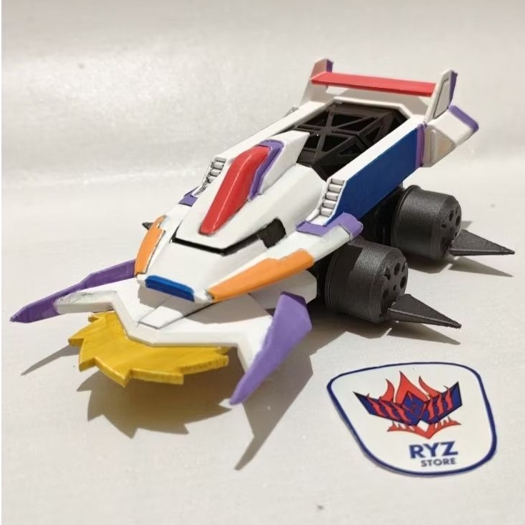 Crush Gear Turbo Battle Hawk Anime Version 3D
