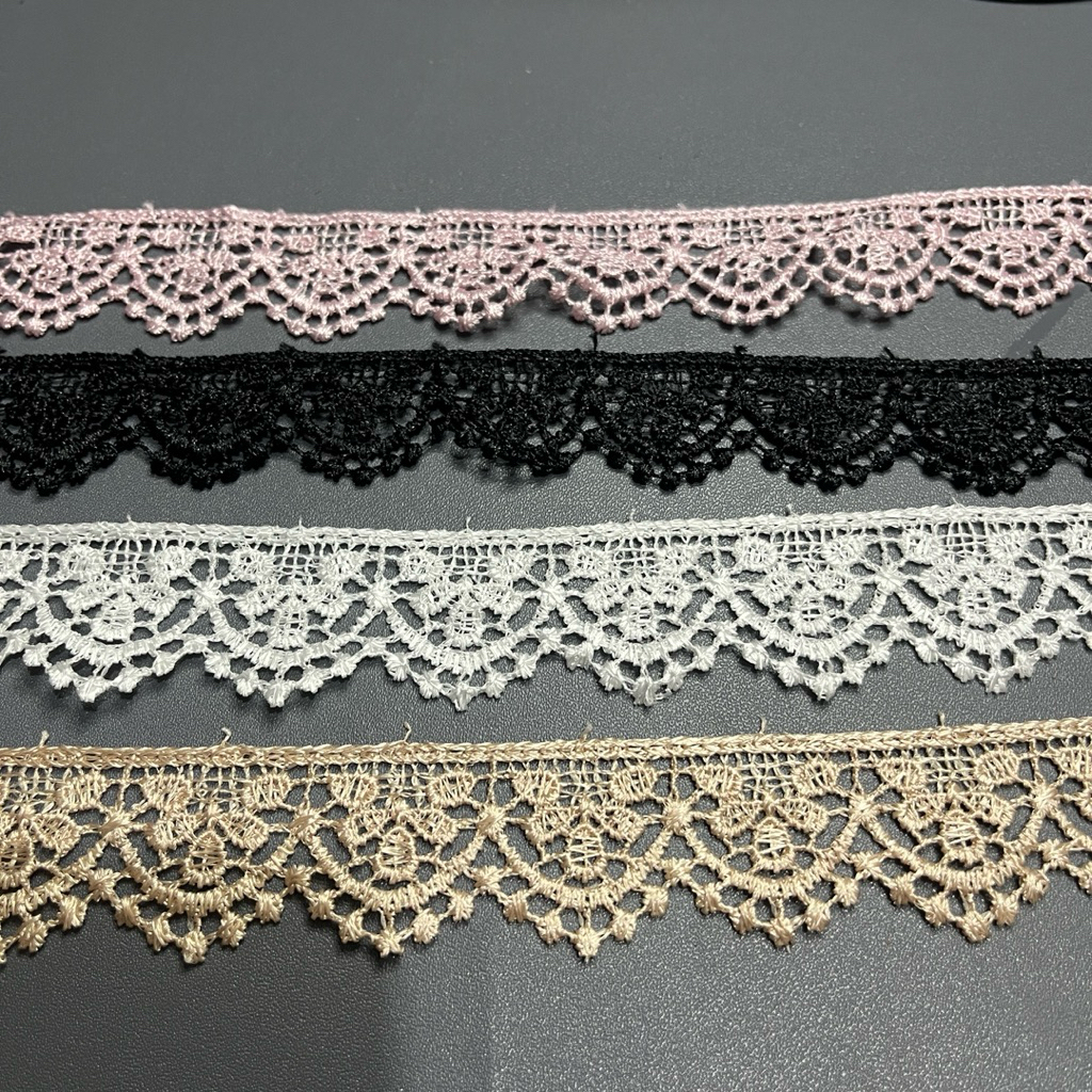 renda giper,renda mukena,renda pinggir.L 2,5 cm