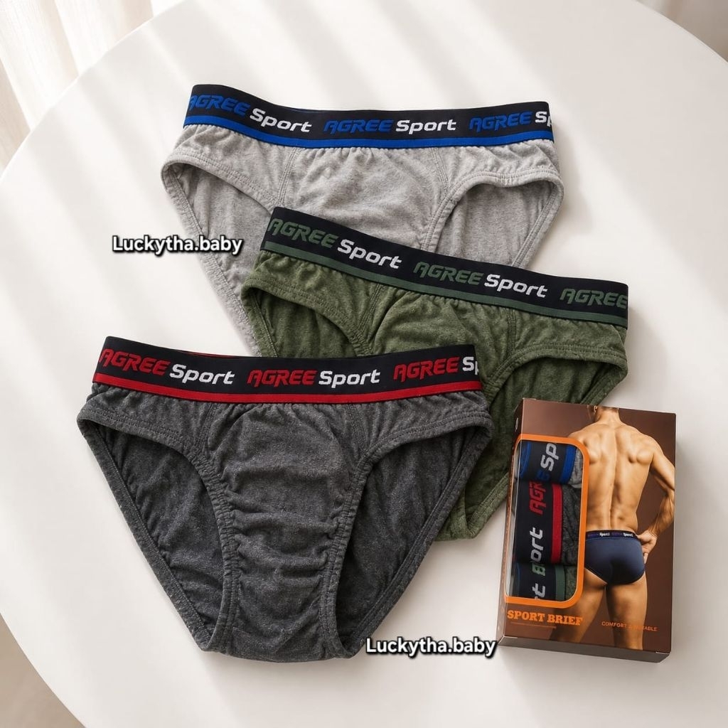 CD AGREE SPORT_CELANA DALAM PRIA SPORT AGREE 2311B M.L.XL.XXL