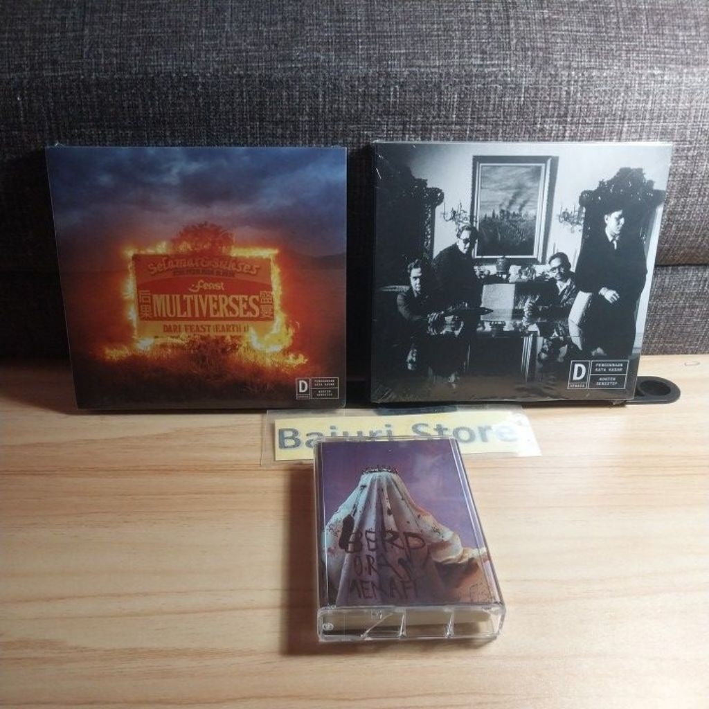 CD "Feast" + Kaset Pita "Feast"/Segel/Sealed/New/Rare Item/Collector Item/