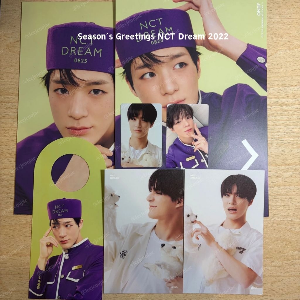 SG22 Season's Greeting NCT Dream 2022 Jeno