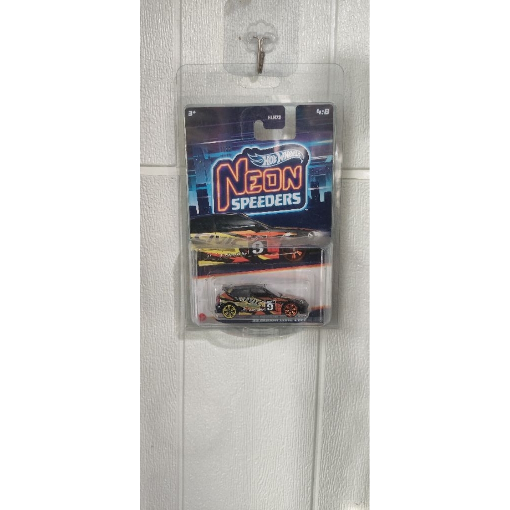 hotwheels honda civic neon speeders