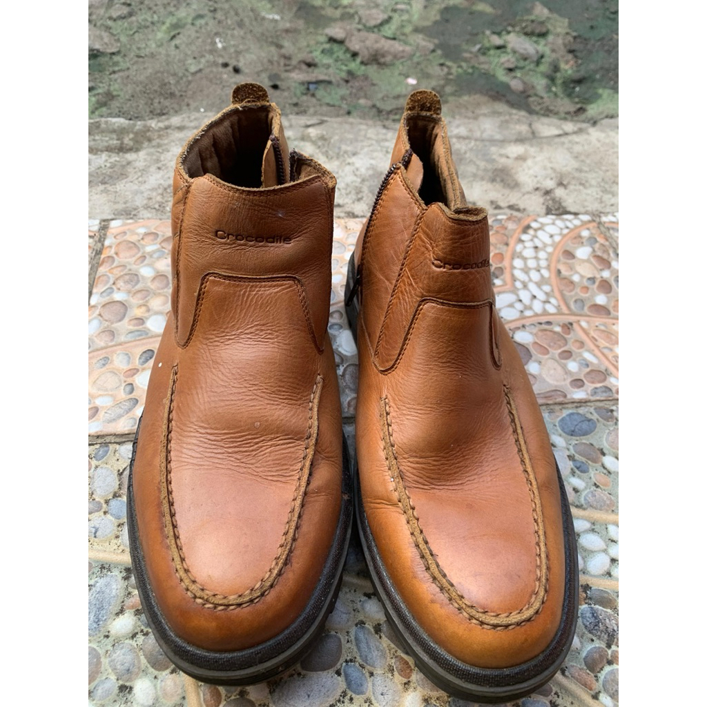 Sepatu pria crocodile size 39 Preloved Second