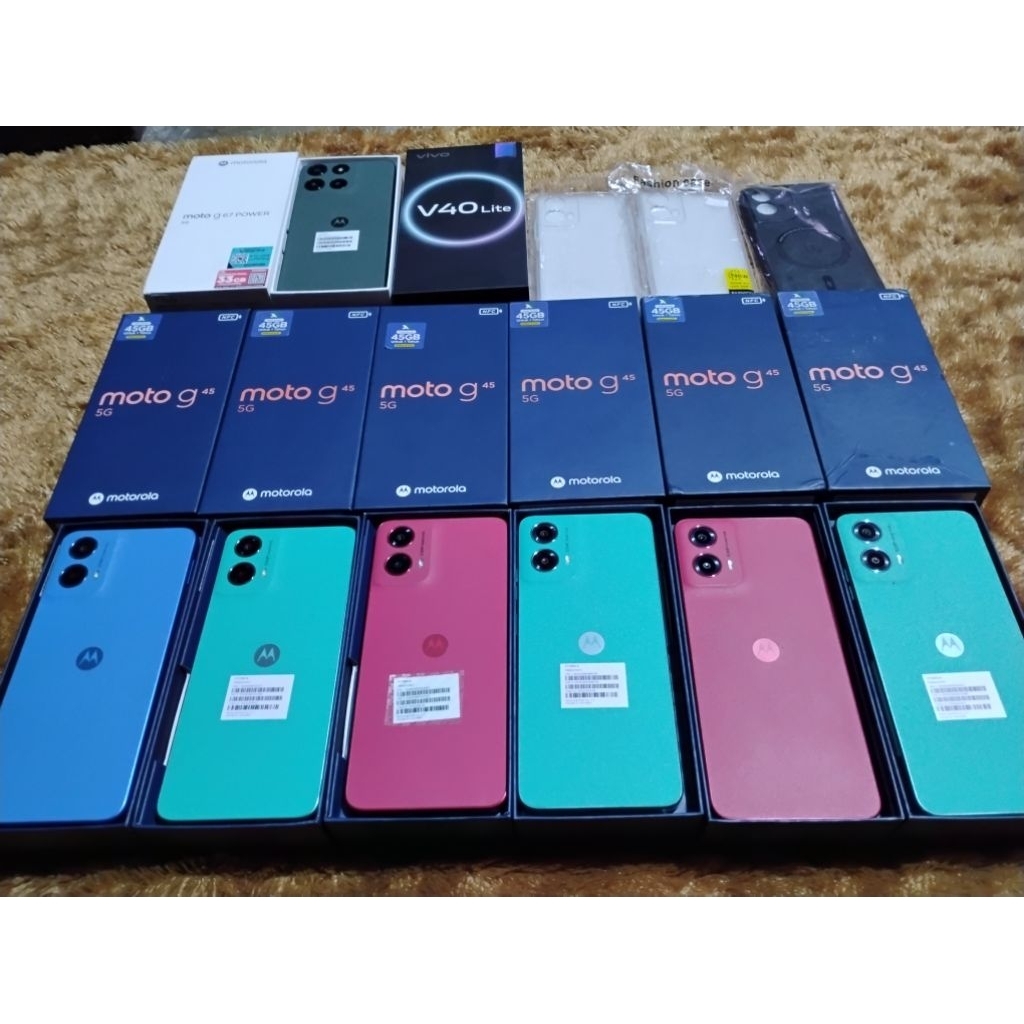 motorola g45 5g  8/256  second fullset no minus