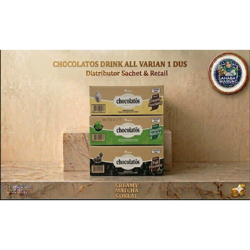 CHOCOLATOS DRINK 1 DUS ISI 8 RENTENG
