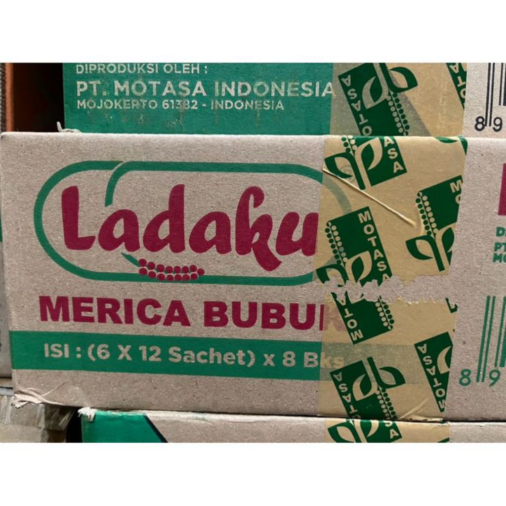 Ladaku merica bubuk praktis 576 saset (1 dus)