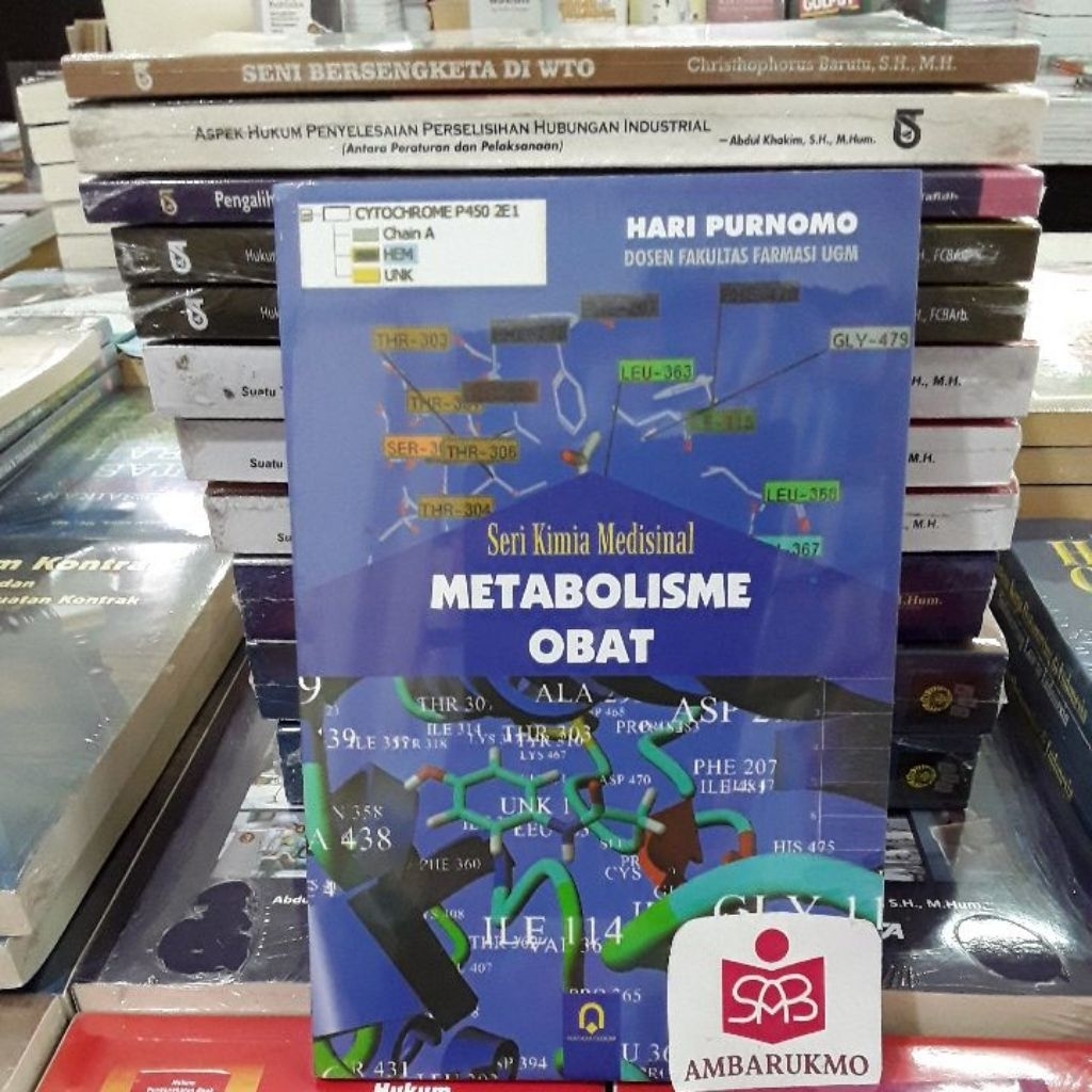 Buku Seri Kimia Medisinal Metabolisme Obat - Hari Purnomo - Pustaka Pelajar