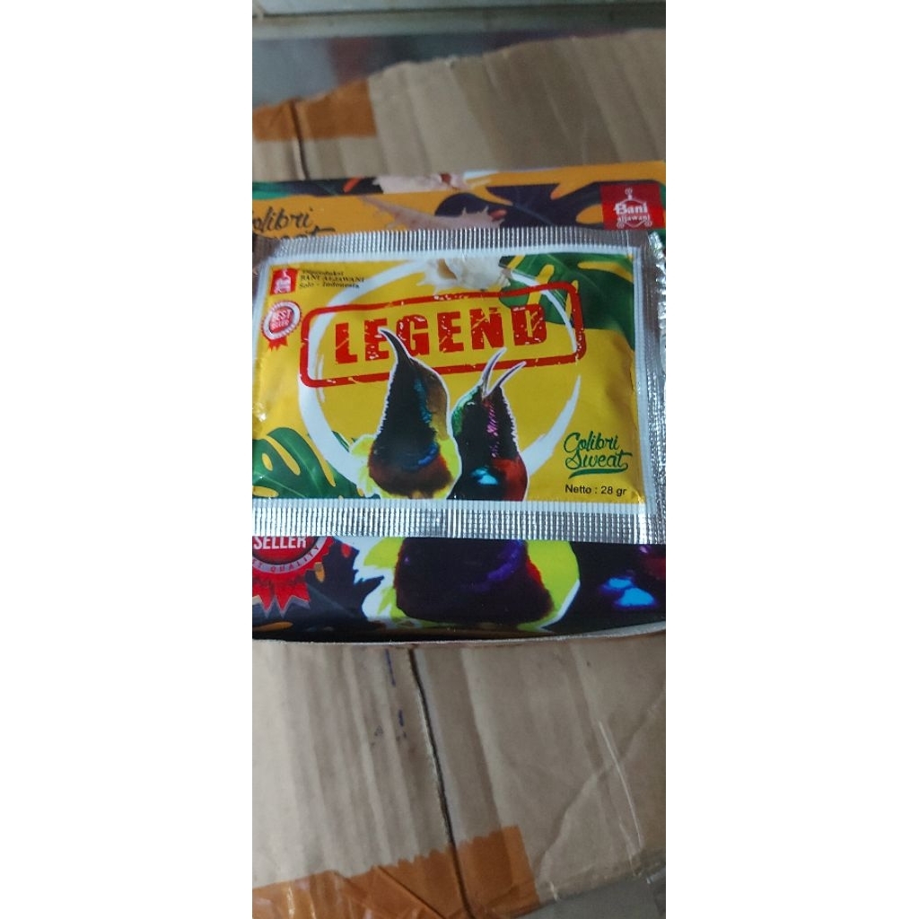 colibri sweat legend