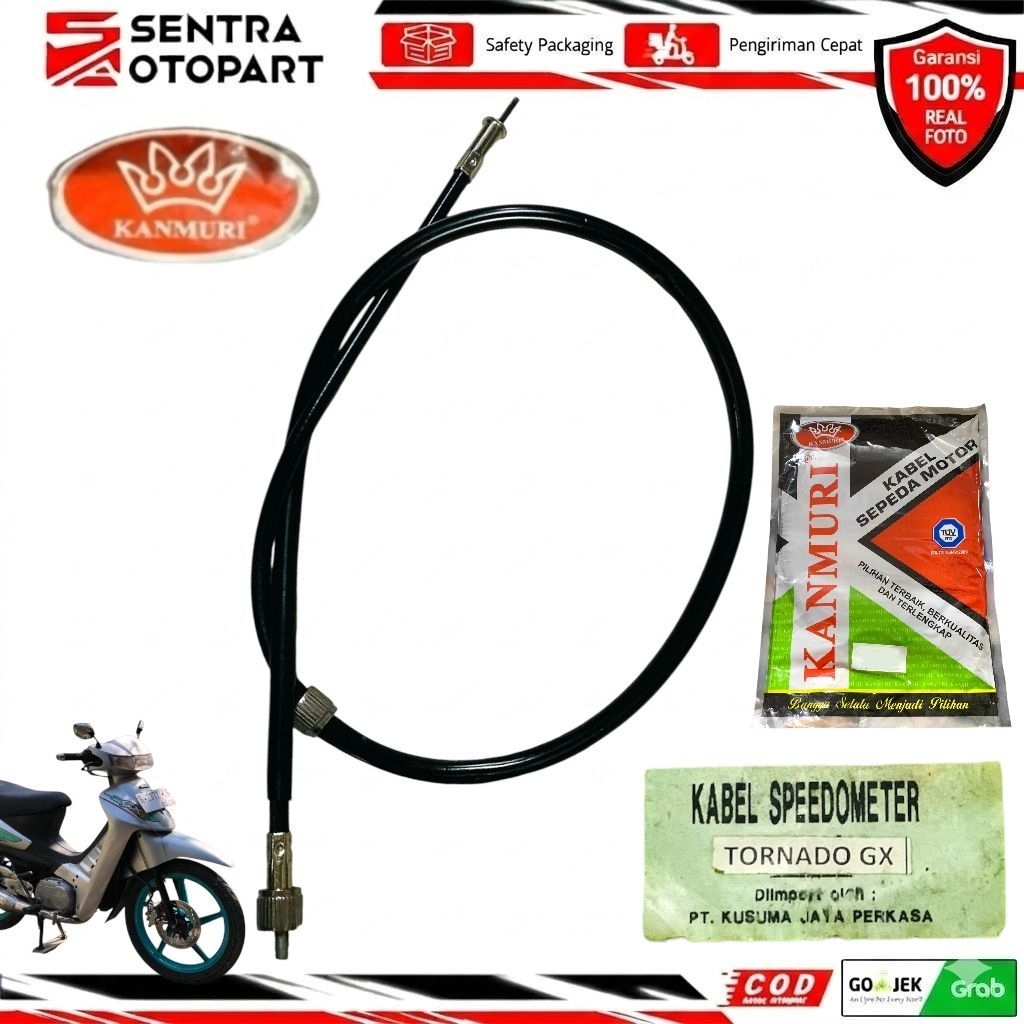 kabel tali speedo spido speedometer tornado gx kanmuri