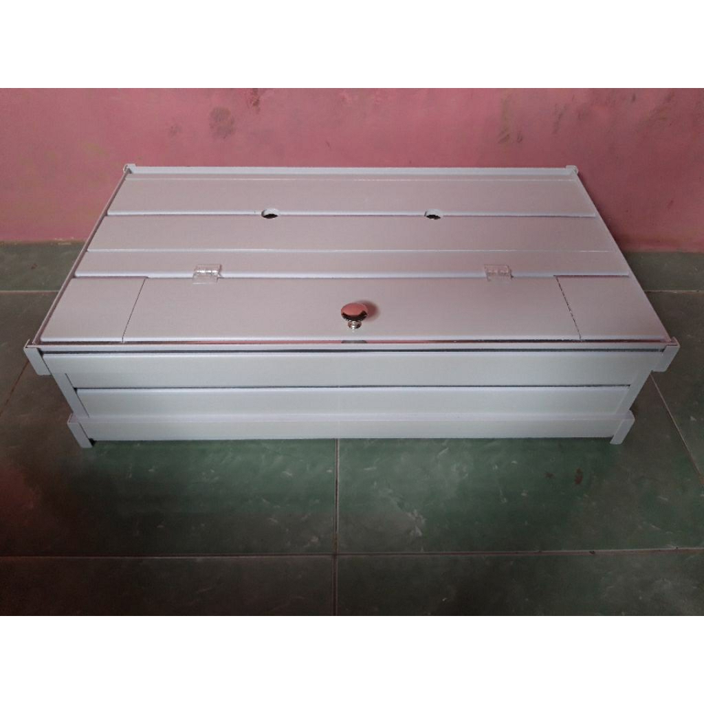 TutupAquariumPVC Custom ( 60x30 ) Plus Filter Talang