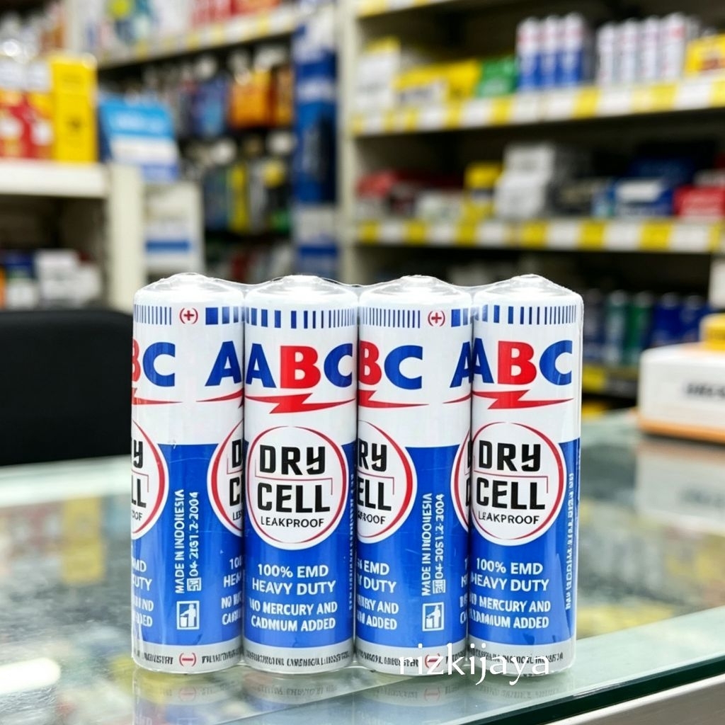 0ABC AA Biru ORIGINAL TERMURAH / Battery AA ABC ORI GROSIR / Baterai ABC AA / Batrai AA ABC/kecil