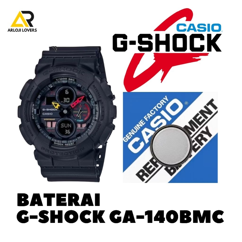 Baterai Jam G-Shock GA-140BMC Original