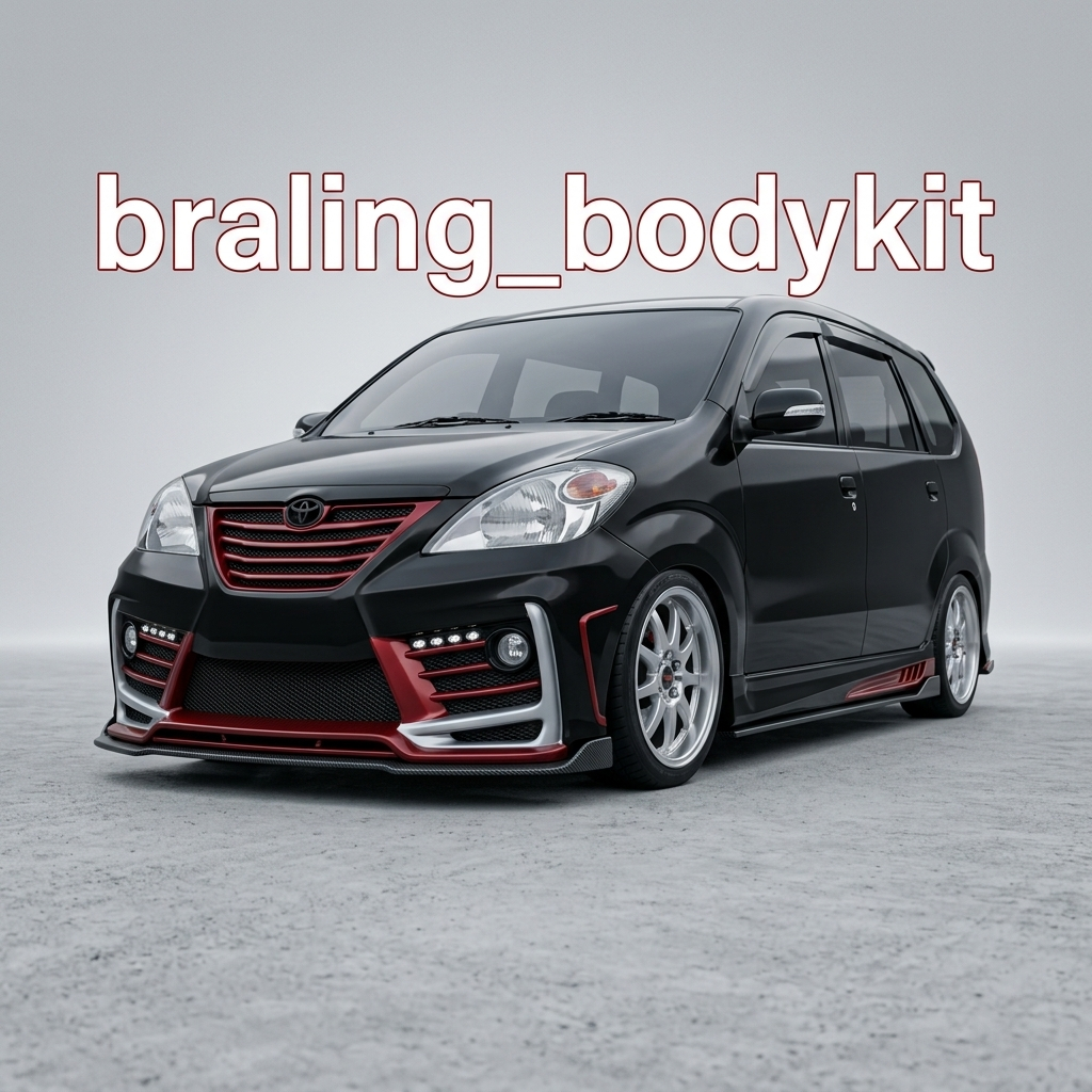 bodykit avanza 2004 2005 2006