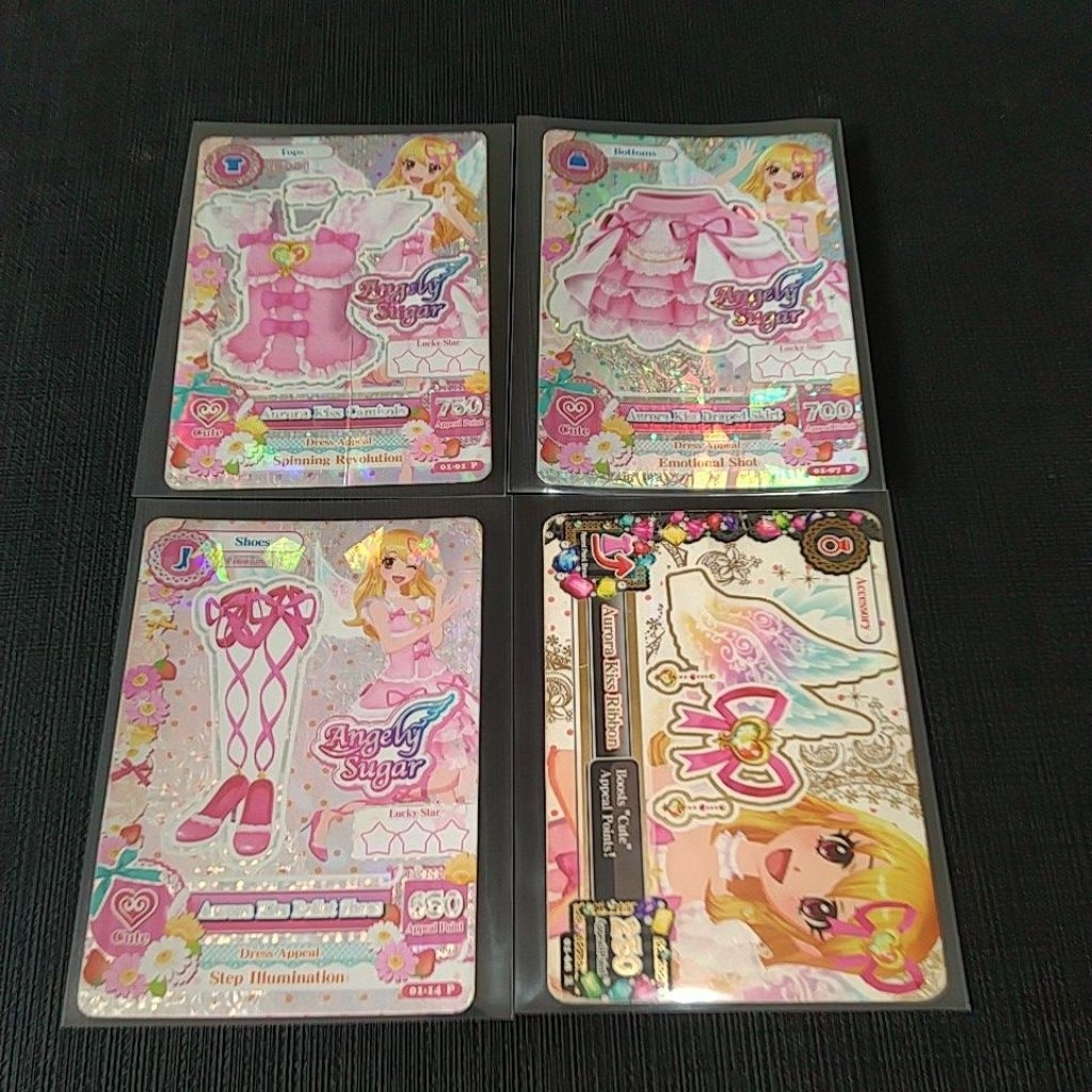 aikatsu premium Ichigo Aurora kiss