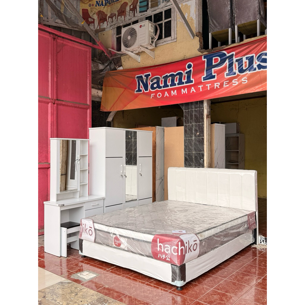 Paket lamaran / Set Kasur springbed Hachiko dan divan standar garansi 10 tahun